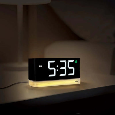 Braun BC27 digital led alarm clock
