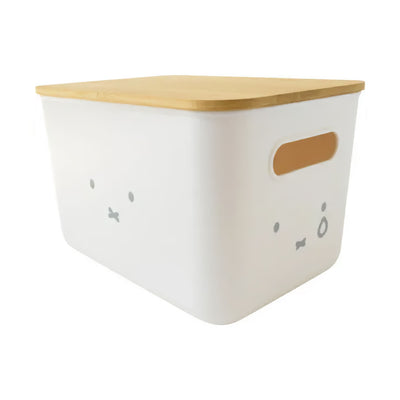 Miffy bamboo storage case with lid Medium