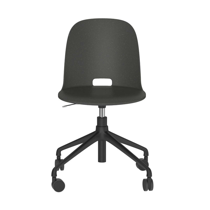 Emeco Alfi Work Swivel Chair with Casters