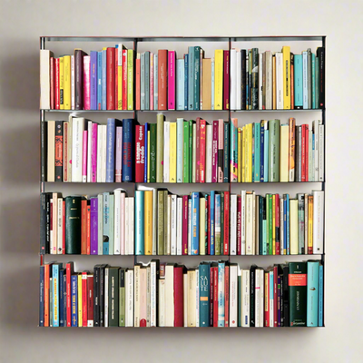 Kriptonite Krossing wall shelf 100x100cm, matt black