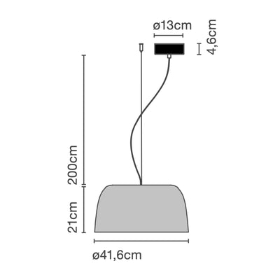 Marset Djembé 42.21, white