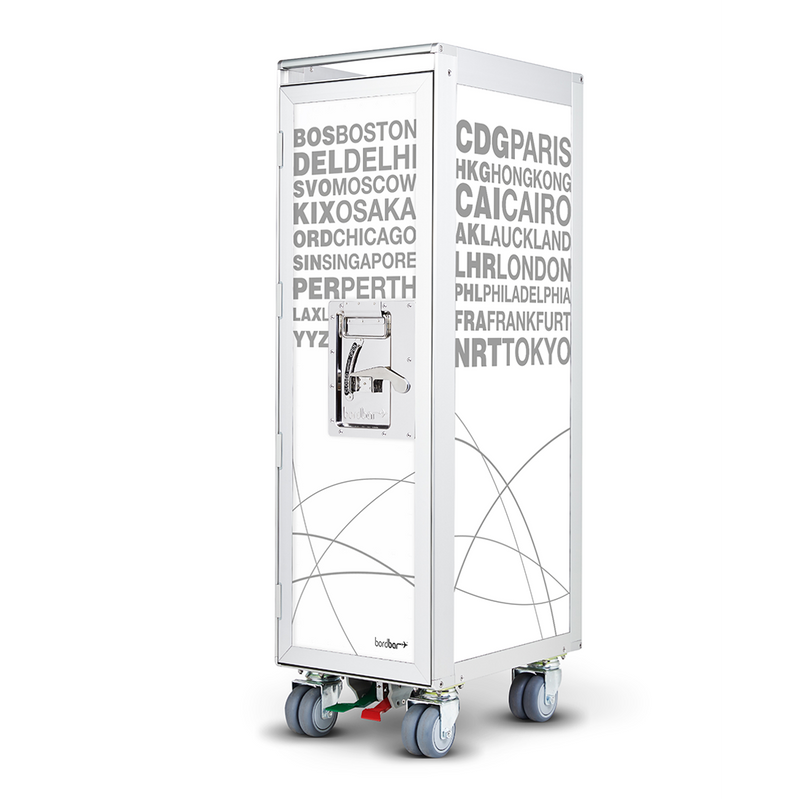 Bordbar Silver Frame airline trolley