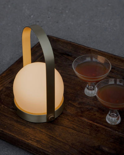 Audo Copenhagen Carrie rechargeable lamp, brass