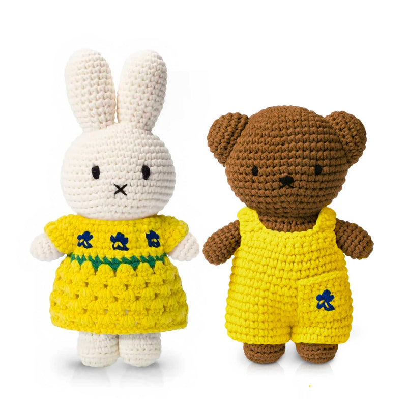 Just Dutch Miffy & Boris ccrochet, Van Gogh Museum New Irises Outfit