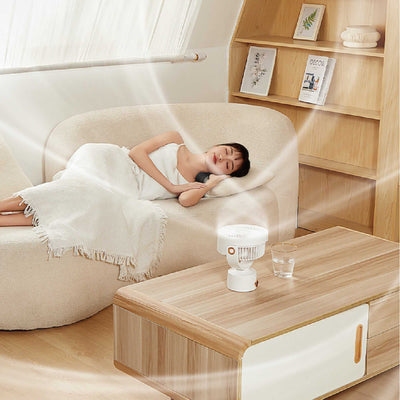 Machino Q3 Mini Circulating Fan, Cream