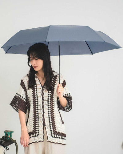 Wpc. Air-Light umbrella, blue grey