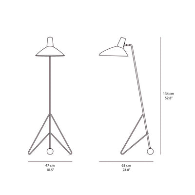 Tripod HM8 floor lamp