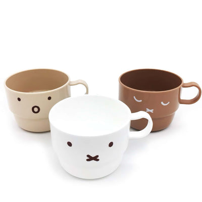 Miffy Stacking cup set, face