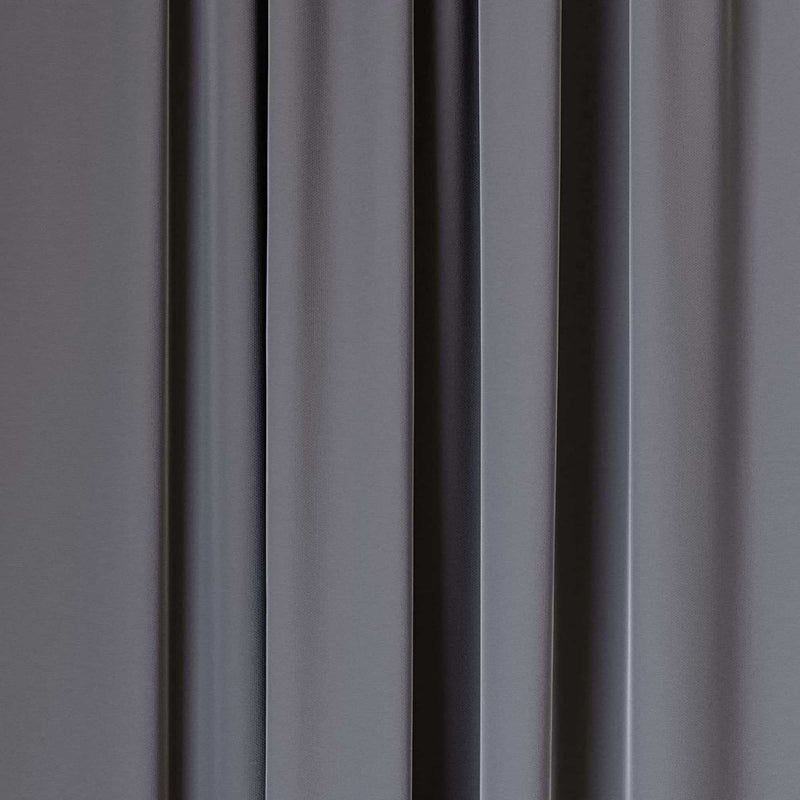 Umbra Twilight Blackout Curtain 63" Set of 2 (132wxh160cm), Charcoal