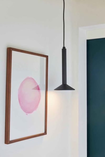 Hübsch Chromatic pendant, black