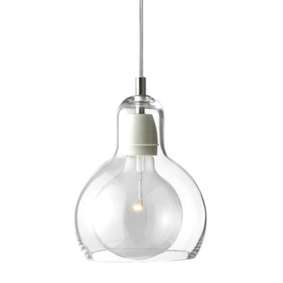 &Tradition Mega Bulb SR2 pendant lamp, clear/pvc cord