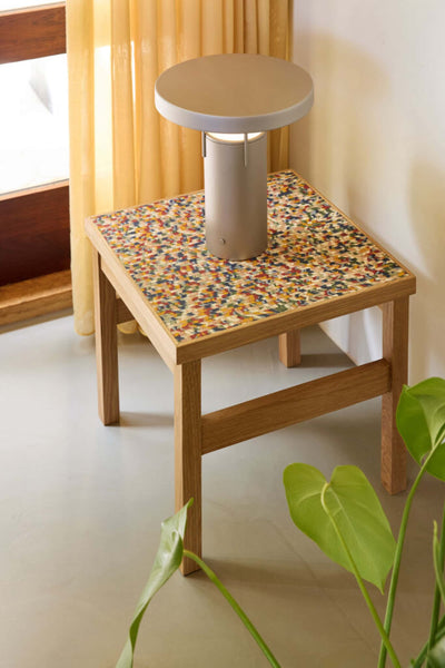 Hubsch Confetti Side Table Multicolour