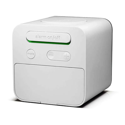 Braun BC25 time speaking digital alarm clock, white