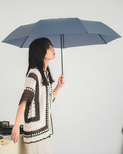 Wpc. Air-Light umbrella, blue grey