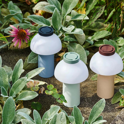 Hay PC Portable rechargeable lamp, slate blue