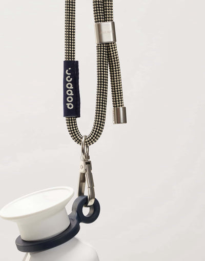 Dopper Cord for bottle, sandy black
