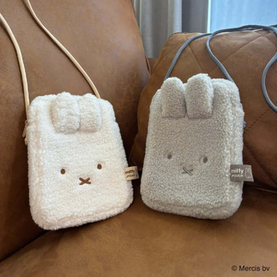 Miffy Dot shoulder pouch, ivory