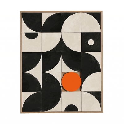 Taquin Eclipse puzzle wall art 63x78