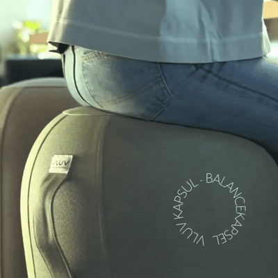 VLUV STOV Kapsul balance stool, greige