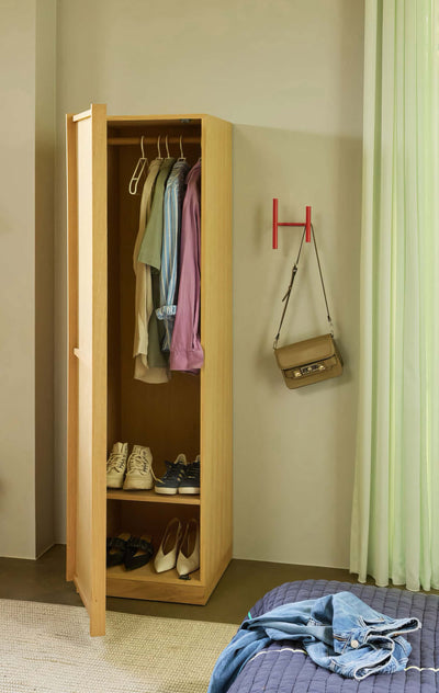 Hubsch Flip coatrack, red
