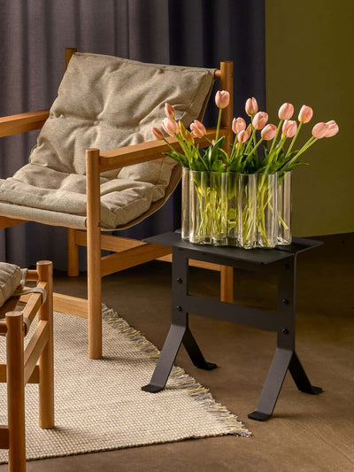 Hübsch Fold side table, black