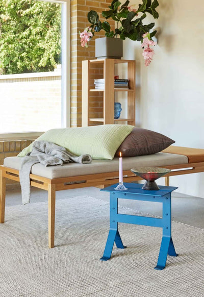 Hübsch Fold side table, petrol