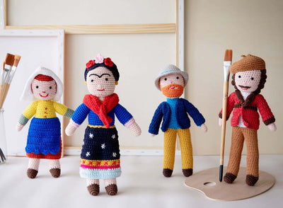 Global Affairs Vermeer Milkmaid crochet