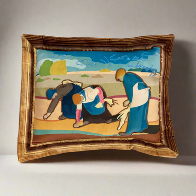 LivHeart Art Plush Cushion, Gleaners