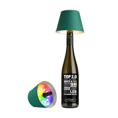 Sompex Top 2.0 rechargeable bottle light, green