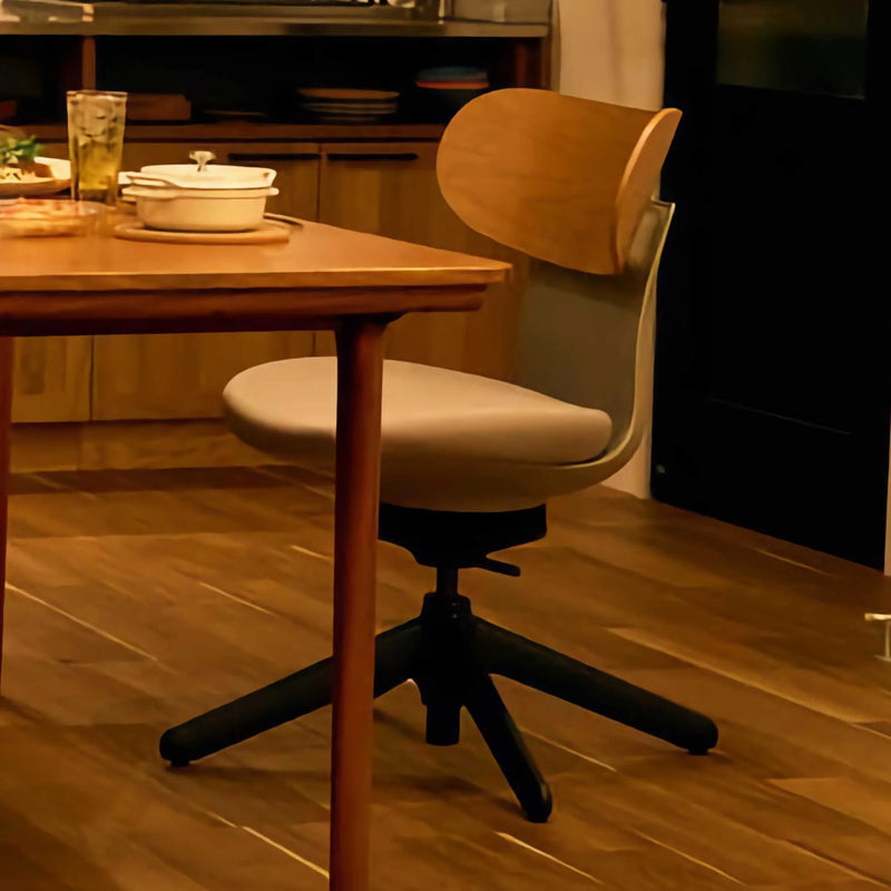 Kokuyo Inglife Office Chair Plywood Back, Grey