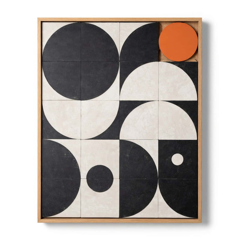 Taquin Eclipse puzzle wall art 63x78