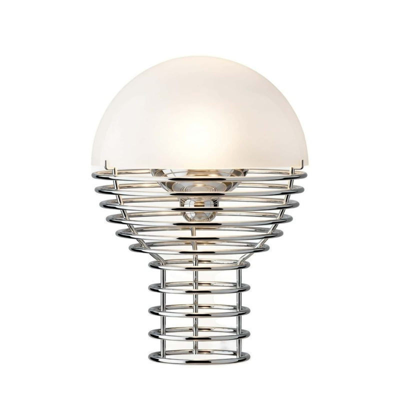 Verpan Wire ø18 Rechargeable Lamp, White