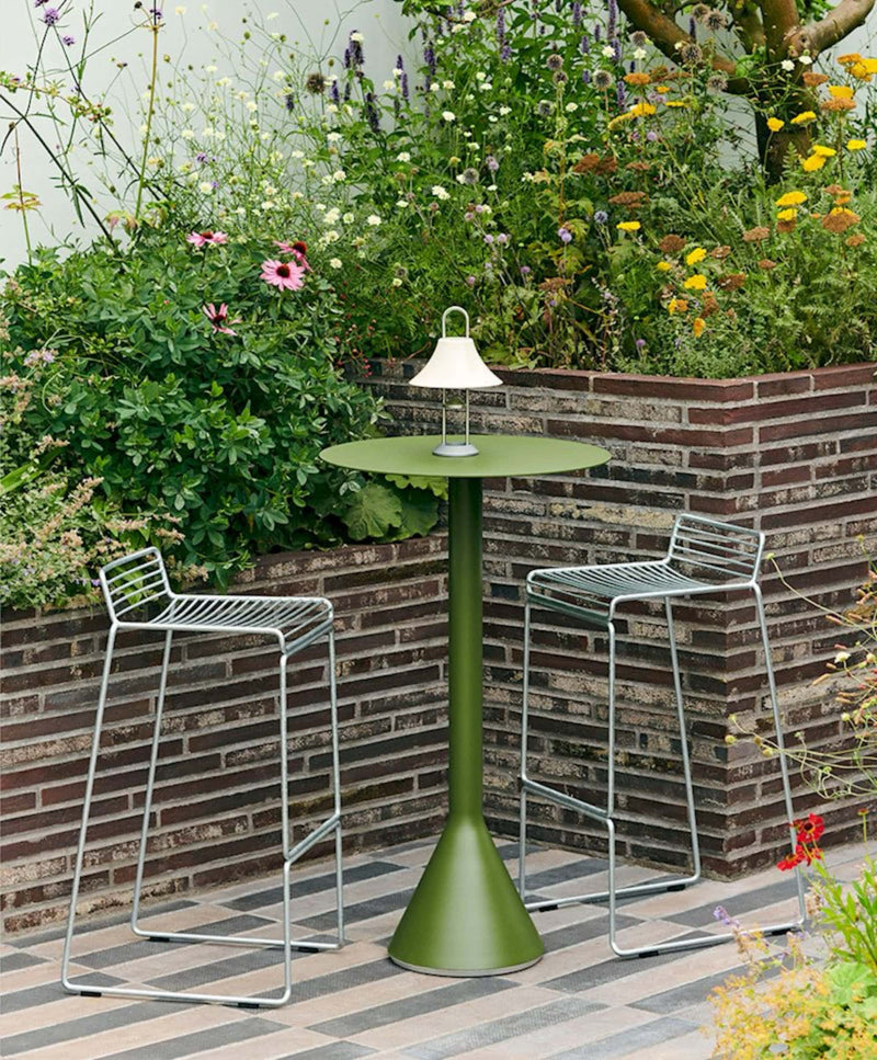 HAY Hee bar stool, fall green