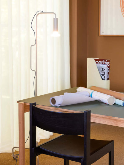 Hubsch Ido floor lamp, light grey