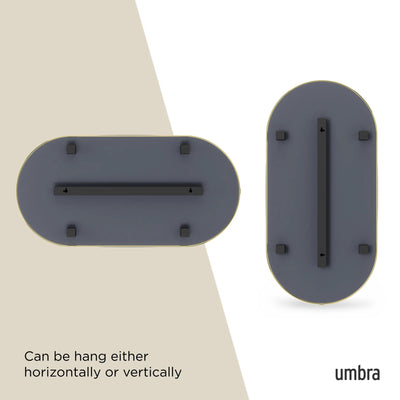 Umbra Hubba Pill mirror 91, brass