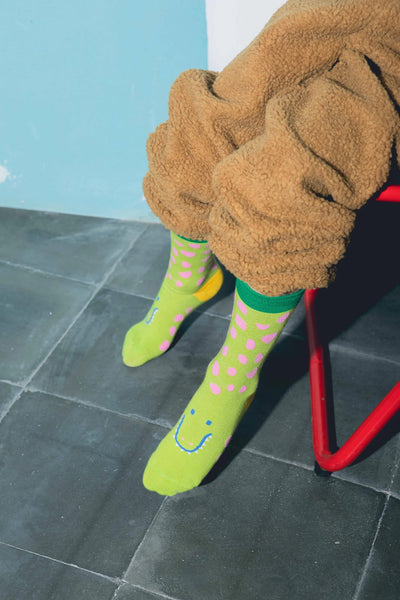 EMS Funny Croc socks for kids