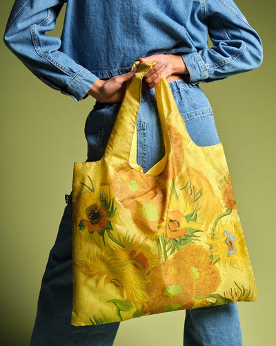 Loqi Vincent van Gogh Sunflowers tote