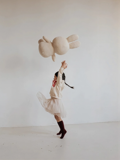 Miffy Sitting Plush 50cm, terry cream