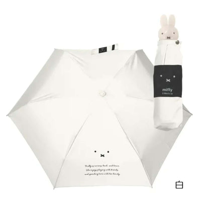 SON Miffy Compt.FOL Umbrella w/MiffHd as (F White)