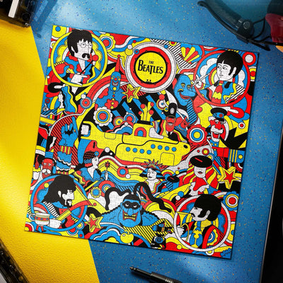 Theory11 Yellow Submarine interactive jigsaw puzzle 1000pcs