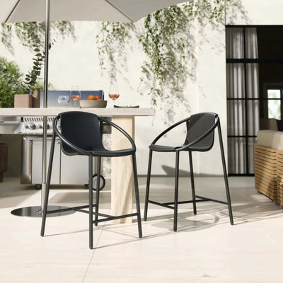 Umbra Ringo counter stool, black