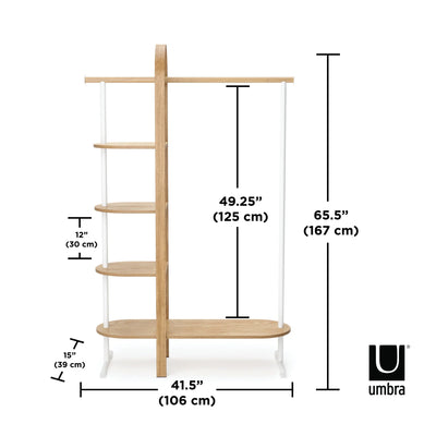 Umbra Bellwood garment rack, black