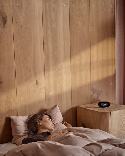 Jacob Jensen alarm clock, black