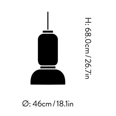 &Tradition Formakami JH3 pendant lamp