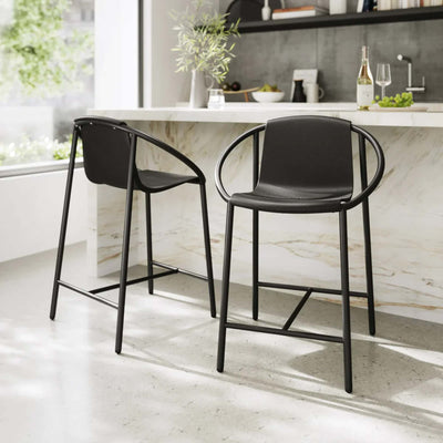 Umbra Ringo counter stool, black