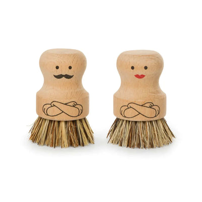 Kikkerland Mr & Mrs scrubber