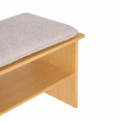 Hubsch Layer bench, natural