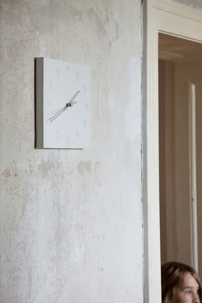 Lemnos Drops Draw the Existance wall clock