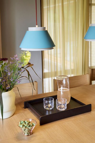 Hubsch Less Tray, black