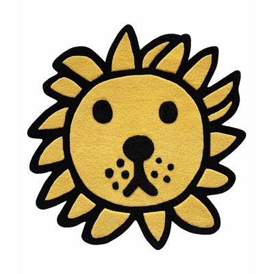 Maison Deux Miffy & friends rug 88x90 cm, Lion